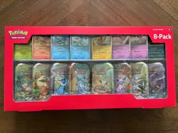 Pokemon TCG - Prismatic Evolutions Costco Mini Tin Collection NEW - Image 1