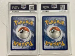 Fuecoco IR & Skeledirge ex SIR PSA 9 Pokemon Graded Pair Lot - Image 2