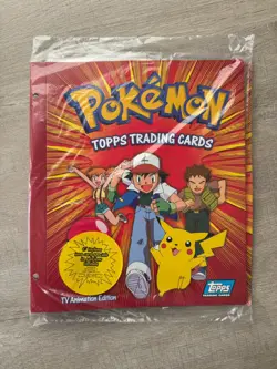 Pokemon TOPPS Series 1 - Sealed promo Album + Jumbo Pikachu - 1999 - Image 1