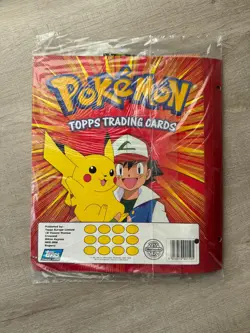 Pokemon TOPPS Series 1 - Sealed promo Album + Jumbo Pikachu - 1999 - Image 2
