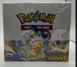 Pokemon Scarlet & Violet Surging Sparks Booster Box 36 Packs - FACTORY SEALED - Image 1