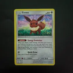 Pokemon TCG 2018 McDonald's Collection Eevee (11/12) Moderately Played - Image 1