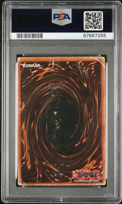 2003 YU-GI-OH! MFC-MAGICIAN'S FORCE 1ST ED #000 DARK MAGICIAN GIRL PSA 2 - Image 2