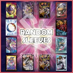 KONAMI OFFICIAL: Random YuGiOh Sleeves Pack (50) ?? | DMG Hero Kuriboh Yugi - Image 1