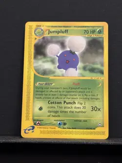 Pokemon Jumpluff Card 17/147 Aquapolis Rare - Image 1