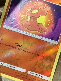 SHIPS SAME DAY Pokemon Card Slugma 26/236 Reverse Holo Basic Fire Type 2019 - Image 3