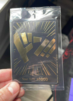DON !! Card [Gold and Black] ONE PIECE CARD GAME - NEW SEALED English - Image 1
