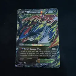Pokemon Mega Salamence EX #XY171 XY Holo Card Promo M Salamence EX - Image 1