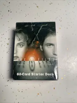 NEW The X-Files Card Game 60-Card Starter Deck Unopened & Complete - Image 1