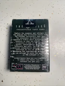 NEW The X-Files Card Game 60-Card Starter Deck Unopened & Complete - Image 2