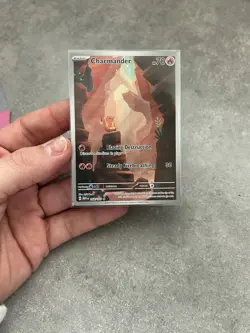 MINT Charmander 168/165 Art Rare Pokemon Card 151 - Image 1
