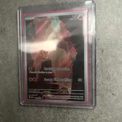 MINT Charmander 168/165 Art Rare Pokemon Card 151 - Image 3