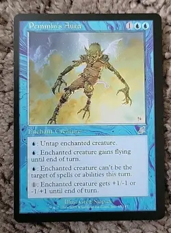 Pemmin's Aura Scourge Magic the Gathering MTG Card Legacy Vintage Regular - Image 1