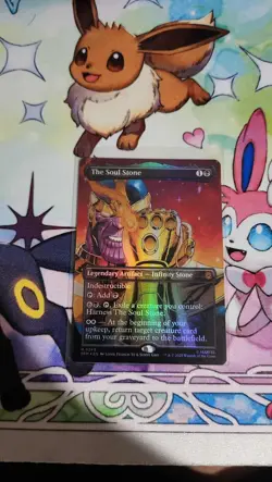 The Soul Stone (Borderless) Marvel's Spider-Man Foil - Image 1