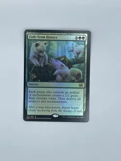 Fade from History (Foil) - 2022 Promo Print - The Brothers' War - Image 1