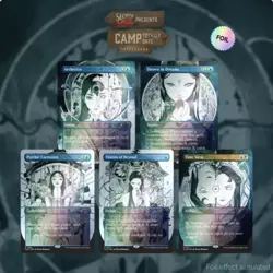 MTG Secret Lair Featuring: Peach Momoko - Rainbow Foil - Image 1