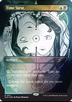 MTG Secret Lair Featuring: Peach Momoko - Rainbow Foil - Image 2