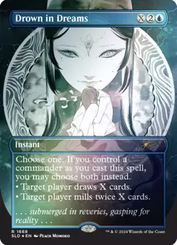 MTG Secret Lair Featuring: Peach Momoko - Rainbow Foil - Image 5