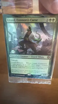 MTG Spider-Man: Foil Promo Lizard Magic Marvel R 0106 2025 STAMPED - Image 2