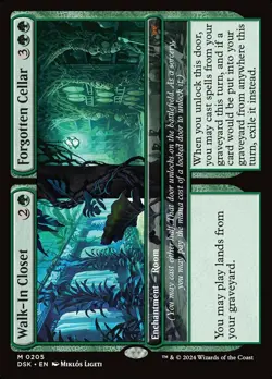 1x Walk-in Closet // Forgotten Cellar NM-Mint, English Duskmourn MTG Magic - Image 1