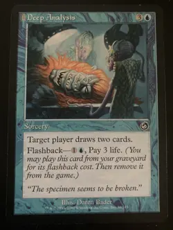 Deep Analysis x1 - Torment - Lightly Played English - Torment - Image 1