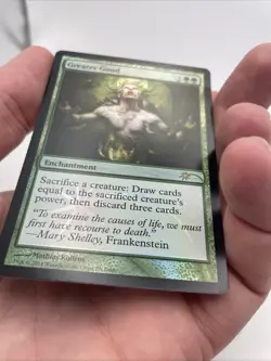 1xMTG Greater Good-Judge Promo Foil-Damage - Image 4