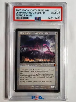 Emrakul, the Promised End 330 (Retro Frame) Innistrad Remastered Regular PSA 10 - Image 1