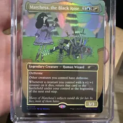 MTG Marchesa, the Black Rose (Rainbow Foil) Secret Lair Jay Howell 2009 CGC 9 - Image 4