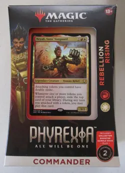 PHYREXIA ALL WILL BE ONE COMMANDER DECK - REBELLION RISING - MAGIC THE GATHERING - Image 1