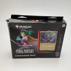 MTG Final Fantasy Commander Deck - Revival Trance - SEALED - Dented Corner - Image 1