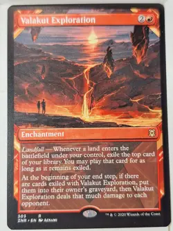 Valakut Exploration - Showcase - Zendikar Rising - Magic the Gathering MTG Nice! - Image 1