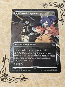 Crystal Fragments (Borderless) Final Fantasy Regular - Image 1