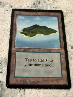 Island - BETA - MTG - Magic the Gathering - HP - Image 1