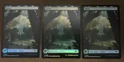 x3 Foil* Forest - Outlaws of Thunder Junction - Land 276 OTJ - LP MTG - Image 1