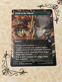 Clash of the Eikons (Borderless) Final Fantasy Regular - Image 1