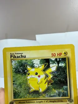 1999 Pokemon Pikachu W Stamped WOTC Promo Jungle 1st Edition 60/64 - Image 3