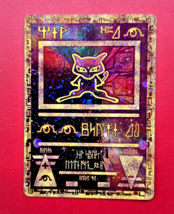Pokemon The Movie 2000 Ancient Mew Promo Card Damaged - Image 1