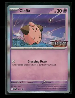 Cleffa - (Prerelease) Holo Promo SV: Scarlet & Violet Promo Cards 037 NM Pokemon - Image 1
