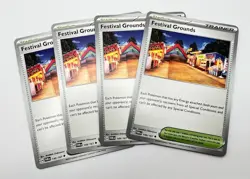 x4 Festival Grounds 149/167- Twilight Masquerade Pokemon TCG Playset NM/M - Image 1