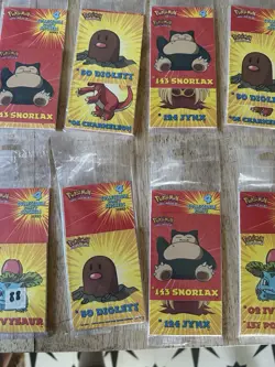 12 Sealed Pokemon Collectible Party Sticker Packs - Image 3