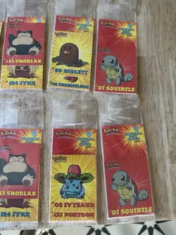 12 Sealed Pokemon Collectible Party Sticker Packs - Image 4