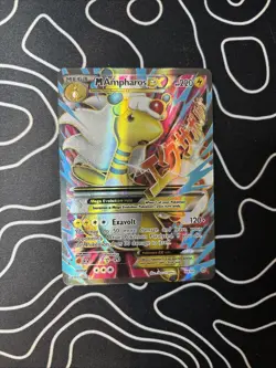 Pokemon TCG M Ampharos EX (Full Art) 88/98 XY-Ancient Origins Ultra Rare - NM - Image 1
