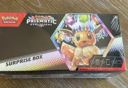 Pokemon Prismatic Evolutions Scarlet and Violet Surprise Box Factory Sealed - Image 2