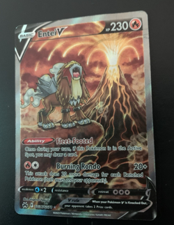 Pokemon TCG Crown Zenith Raikou v GG41, Entei v GG36 HP - Image 3