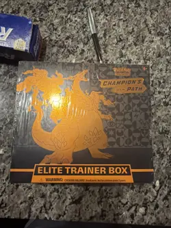 Pokemon TCG Champions Path Elite Trainer Box Sealed ETB SLIGHT TEARS 820650805455 - Image 1