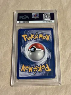 PSA 9 Typhlosion Holo 1st Edition #18 Neo Genesis Pokemon TCG 2000 - Image 2