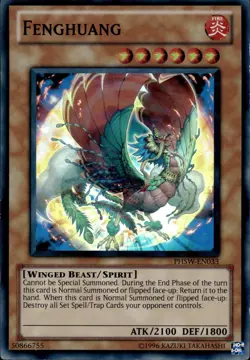 Fenghuang - Super Rare PHSW-EN033 - LP - YuGiOh - Image 1