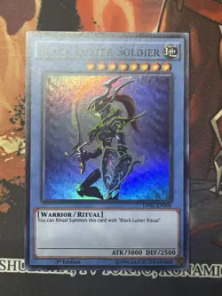 Black Luster Soldier DPBC-EN006 - Battle City - 1st Edition Super Rare - Image 1