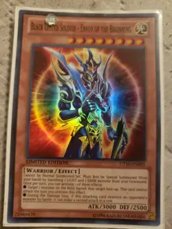 Yugioh - Black Luster Soldier - Envoy of the Beginning - CT10-EN005 - MP/HP - Image 2