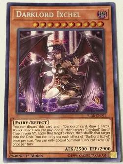 Darklord Ixchel BLRR-EN076 Battles of Legend: Relentless Revenge 1st Edition - Image 1